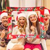 Christmas Party Photo Booth Props Frame, Xmas Photo Booth Frame