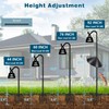 Gtongoko Bird Feeder Pole Squirrel Proof 92 Inch Shepherds Hook