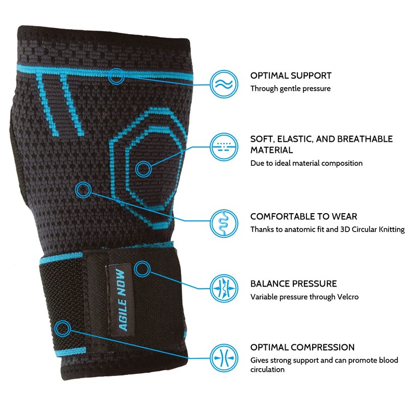 AGILE NOW Advanced Wrist Support (M)
