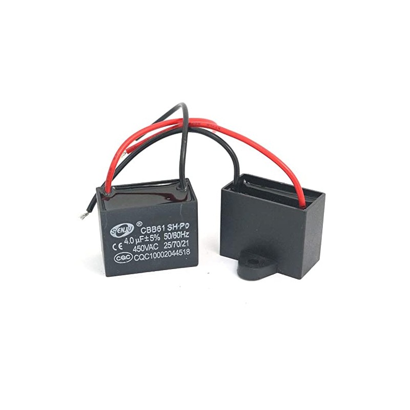 Fasizi CBB61 4uF 450V AC 50/60Hz Air Conditioning Fan Motor