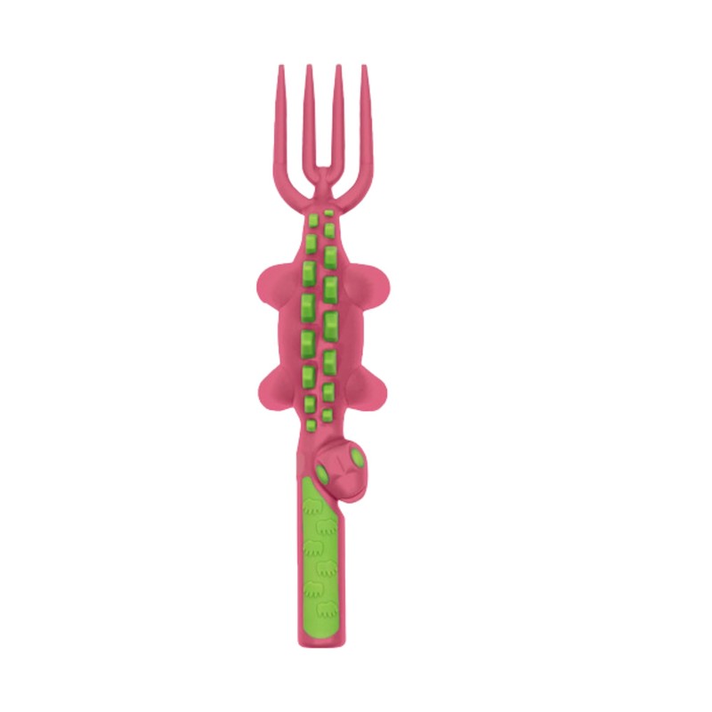 Constructive Eating - Toddler Dinosaur Utensils Made in USA -
