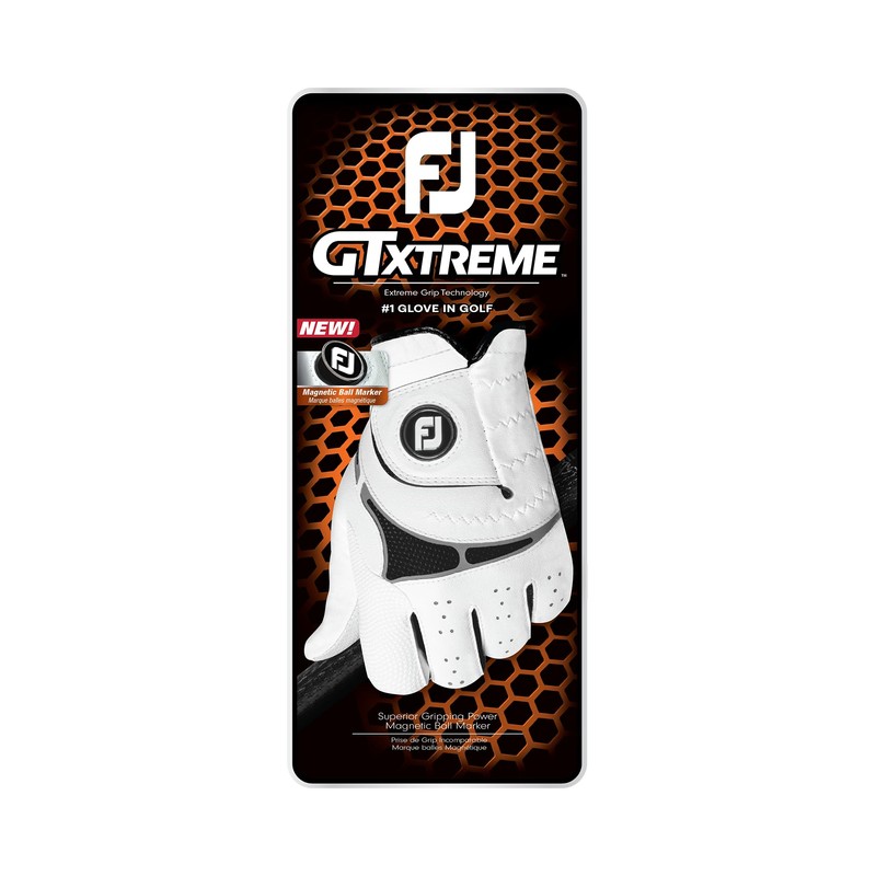 FootJoy GT Xtreme Men's Golf Glove, White, XXL