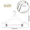 Quality Lucite Acrylic Clear Skirt Pants Trousers Bottom Hangers -