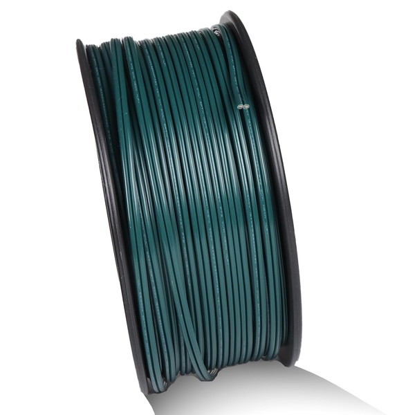 QNIAIE 18/2 Low Voltage Landscape Lighting Copper Wire, SPT-1 18 Gauge Electrical Wire 2 Conductor, Waterproof Conductor Outdoor Direct Burial 250FT Green