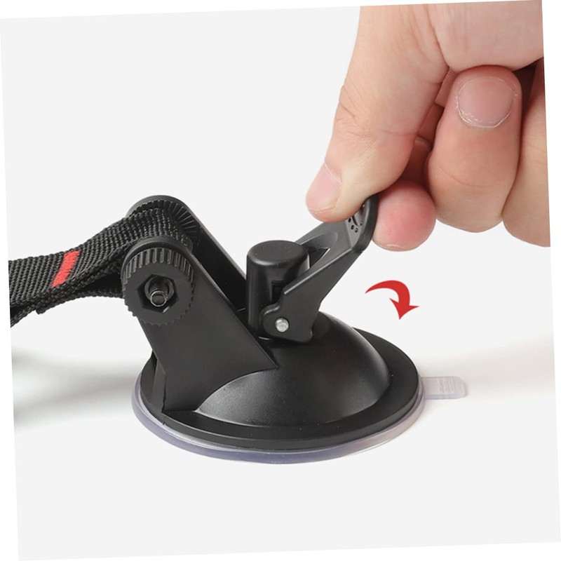 Mipcase 2Pcs Double Headed Suction Cup Hanger Durable Vacuum Hooks