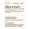 Horehound 120 Capsules, 400 mg, Horehound (Marrubium vulgare) Dried Herb