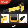 A-Premium Yellow Engine Ignition Coil Pack Compatible with Toyota Camry