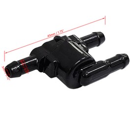 4 Pcs Windscreen Washer Non Return Valve Check Hose Tee T 3 Way 8532128020 Compatible with 4 Runner Corolla Highlander Land Cruiser Prado Mirai Tundra Sequoia