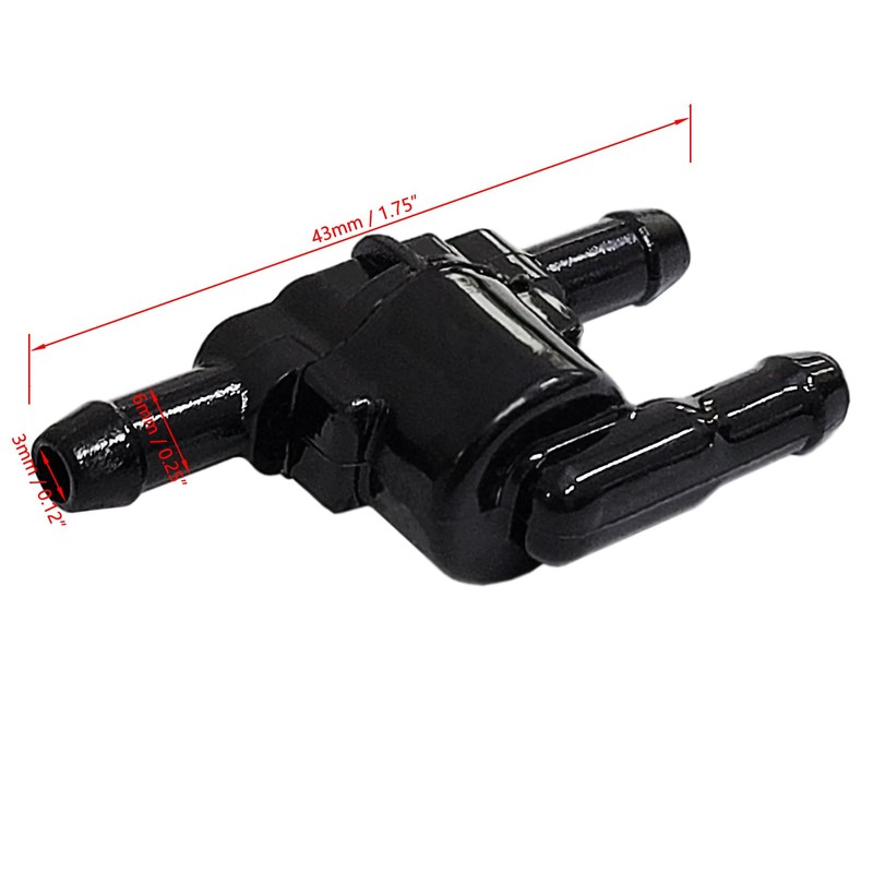4 Pcs Windscreen Washer Non Return Valve Check Hose Tee
