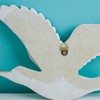 Healifty 3pcs Resin Seagulls Mediterranean Birds Wall Hanging for Home
