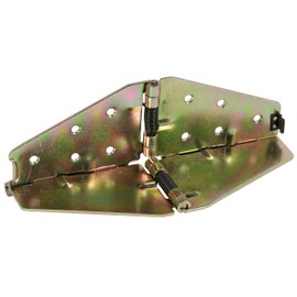 Rok Hardware Drop Leaf Table Hinge and Leaf Support, Flap-Top Hinges for Drop Leaf Table, Pack of 2