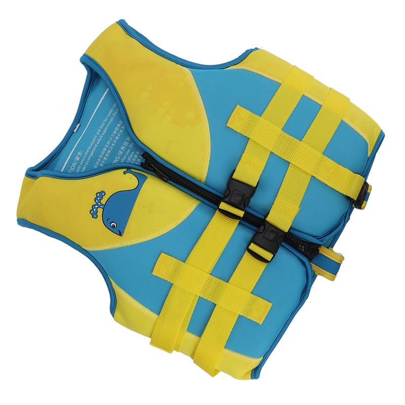 Kids Buoyancy Vest Adjustable Double Belt Design Safe Children Floating