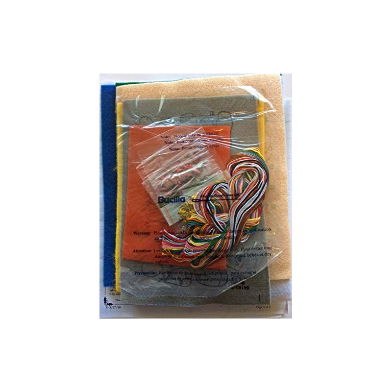 Bucilla 83659 Felt Applique Away In A Manger