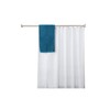 72 in. Adjustable 72-Inch Double Shower Curtain Rods, Brushed Nickel