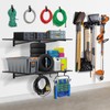 YardYonder 2 Packs Garage Wall Shelving, 46.5"x 24" Heavy Duty