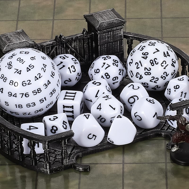 YILAIDA DND Dice Polyhedral Dice Set - 15 Pieces with