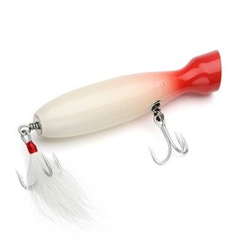 Gibbs Lures Polaris Popper Red Head 6.5" 3 1/2oz