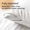 Niagara 2 Pack Queen Pillow Protectors with Zipper, Premium Cotton