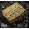 WYNEX Tactical Molle Admin Pouch of Laser Cut Design, Nylon