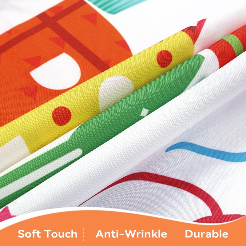 hometrixx Birthday Gifts Cakes Washable Rectangle Table Cloth 152x264cm