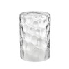 Aspen Creative 23529-63-1, Clear Hammered Glass Shade For Lighting Fixture/Vanity