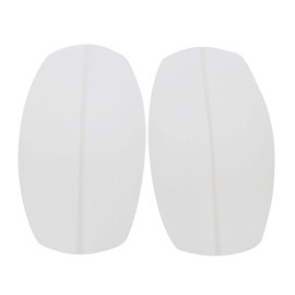 Flirtzy Soft Silicone Anti-Slip Shoulder Protector Pads Bra Cushion Pads, White