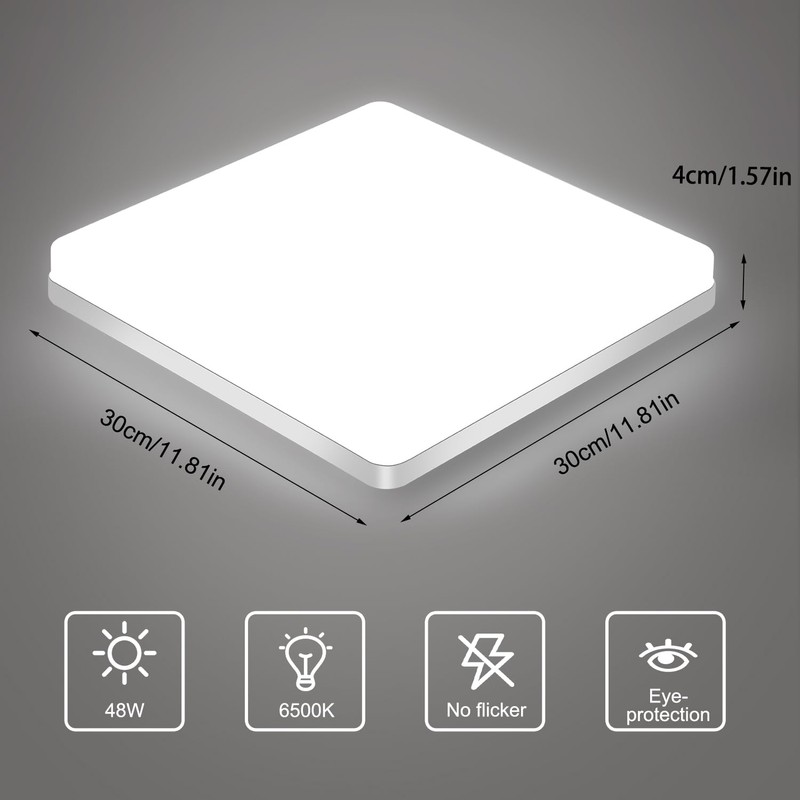 Comely LED Ceiling Light 48 W, 5000 LM Ceiling Light