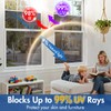Coavas One Way Privacy Window Film with 3 Tools, Black