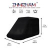 ZHMIZHAM Skid Loader Cover with Zipper, Track Loader Cover Waterproof,