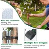 KINGLAKE 2 Pcs 90x3.5 cm Heavy Duty Tree Ties Adjustable