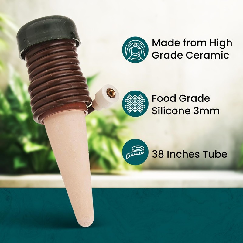 Blumat Classic Self-Watering Stakes - Automatic Drip Irrigation System for