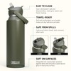 CamelBak Thrive Flip Straw Insulated Stainless Steel Water Bottle Moss,