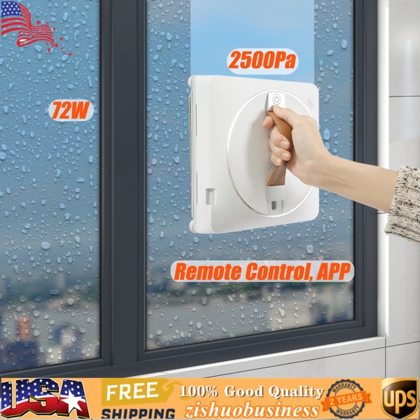 Window Cleaner Robot Smart Window Cleaning with 2500 Pa Water