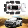 Window Sunshade for 2021 2022 2023 2024 2025 Ford Bronco