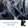 Yumfugu Pack-2 Car Front Windshield Washer Nozzles, Durable Spray Accessories,