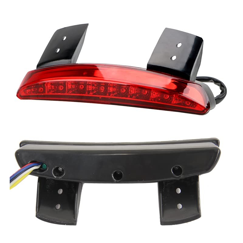 DREAMIZER Motorcycle LED Tail Light Fender Edge Brake Taillight with