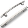 Amerdeco 10 Pack Brushed Satin Nickel 5 Inch(128mm) Hole Centers