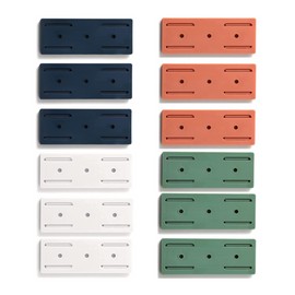 Happay Self-Adhesive Desktop Socket Fixer Holder Adhesive Power Strip Holder Wall Mount