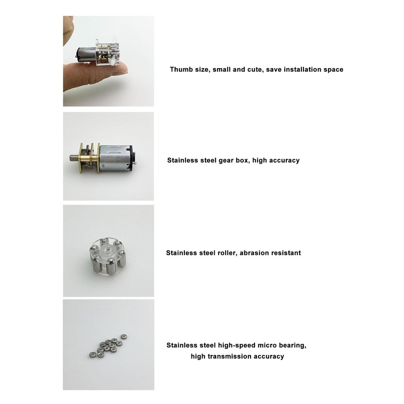 Yunseity Micro Peristaltic Pump, 1ml / min 0.001m Titration Self