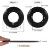 Lswteiz 2Pack 8 Inch Lazy Susan Hardware 5/16”Thick Heavy Duty