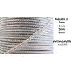 Cotton Piping Cord - Natural - Netted, Pre-Shrunk - for