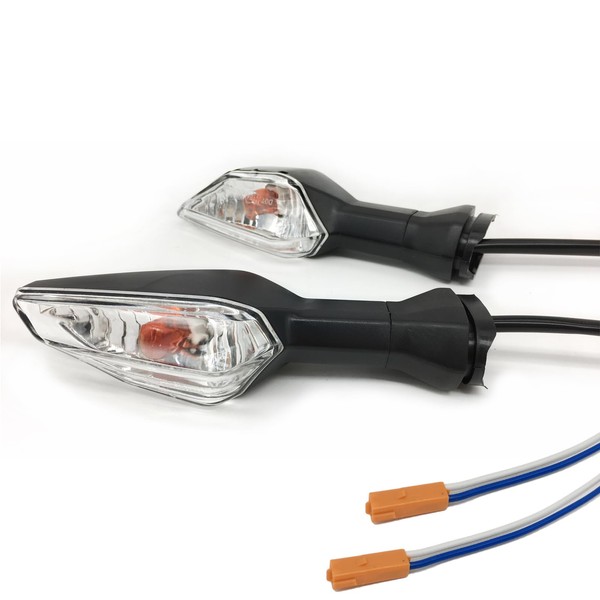 SPNUVR 2Pcs Motorcycle Turn Signal Indicator Light Blinker Blub Lamp