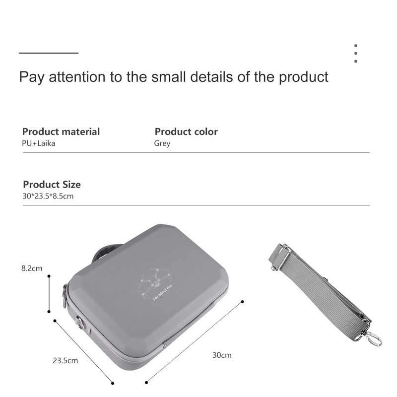 Mini 3 Carrying Case, for DJI Mini 3 Pro and