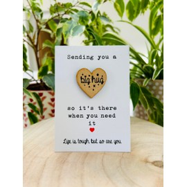 Pocket hug gift | Sending you a big hug | Send a hug in the post gift | Pocket Hug token | Pocket heart