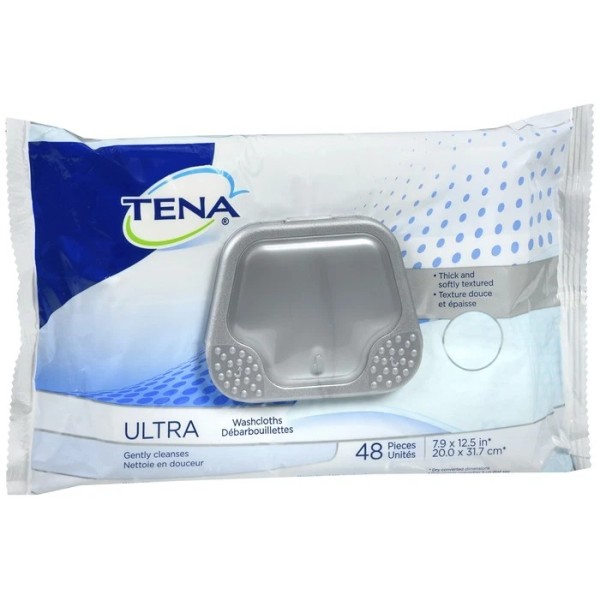 TENA Ultra Washcloths 48 EA