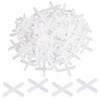 SYEYCW 500 Pcs Tile Spacers 3mm, White Slab Spacers, Plastic