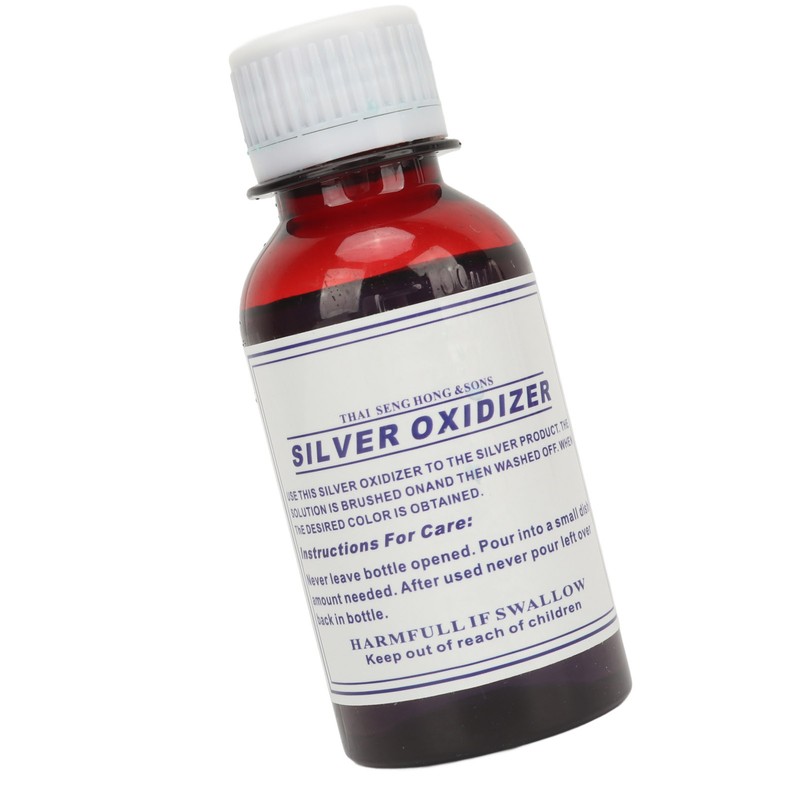 100ml Silver Oxidizer Solution Blackening Vintage Style Retro Jewelry Oxidize