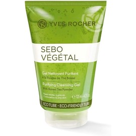 Yves Rocher Sebo Vegetal Purifying Boreal Tea Powder Cleansing Gel 125 ml./4.2 fl.oz.