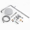 sumerain Retrofit Rain Shower Heads System with 9 Inch Shower
