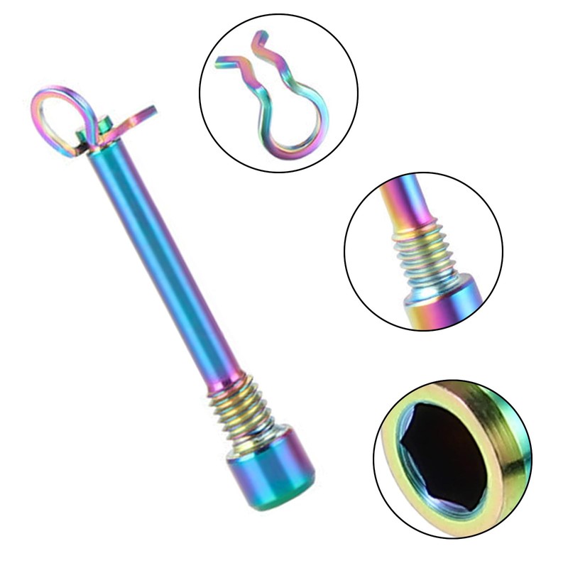 RIVDEE 4 Pieces Titanium Alloy Bicycle Disc Brake, Disc Brake